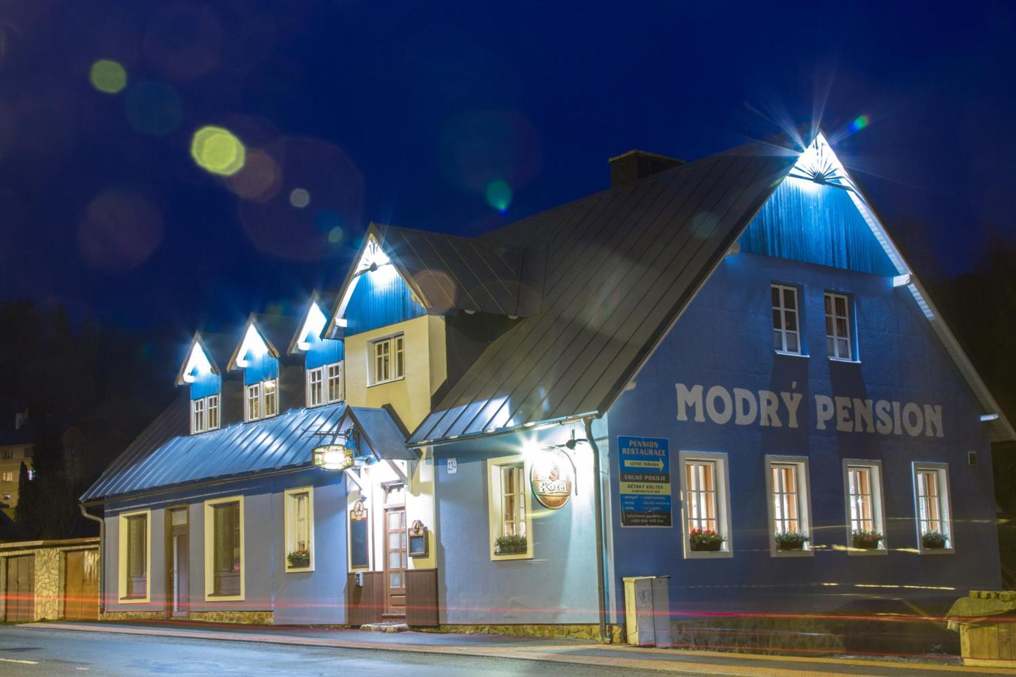 Modry Pension Rokytnice Rokytnice nad Jizerou Bagian luar foto