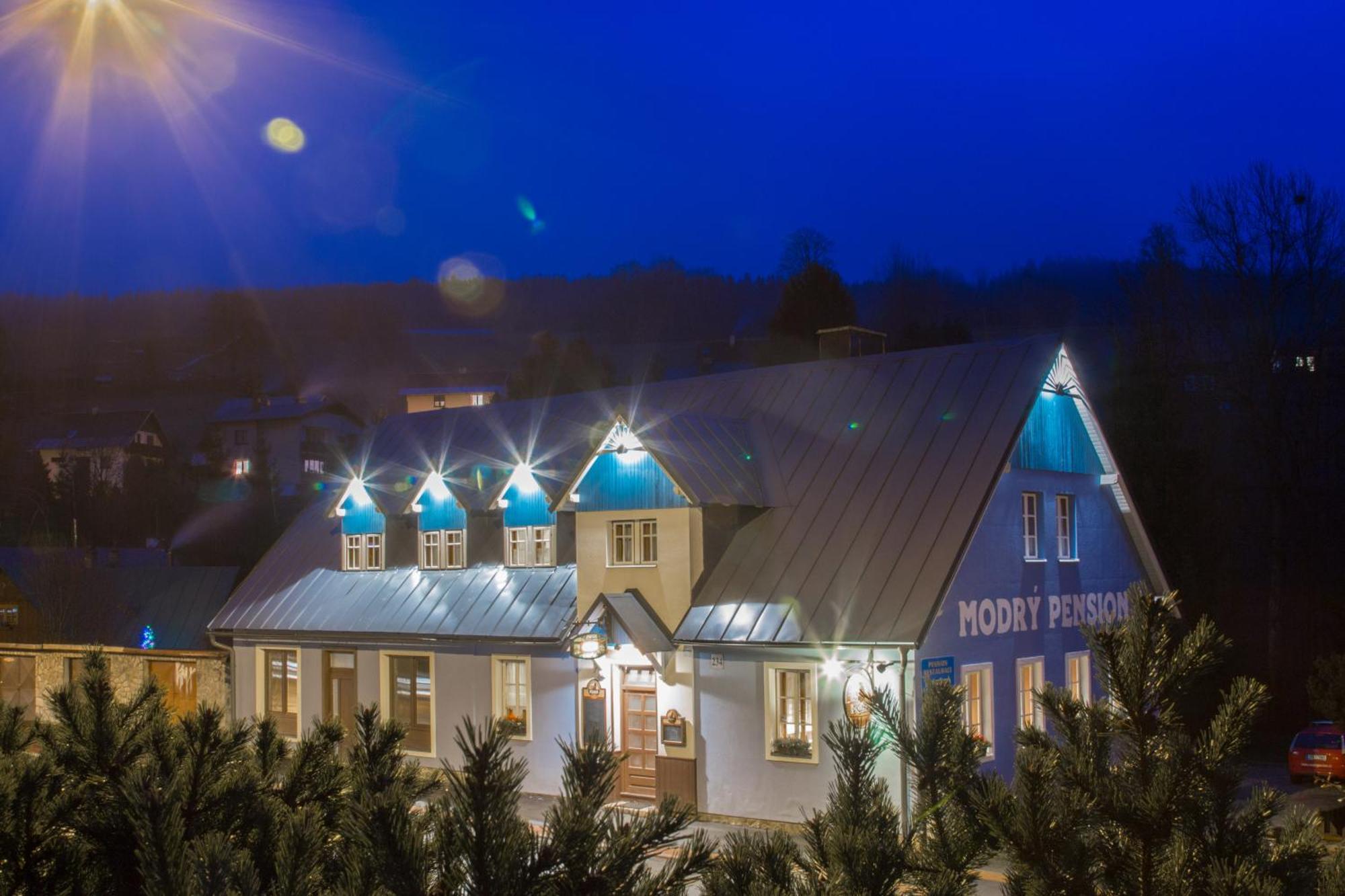 Modry Pension Rokytnice Rokytnice nad Jizerou Bagian luar foto