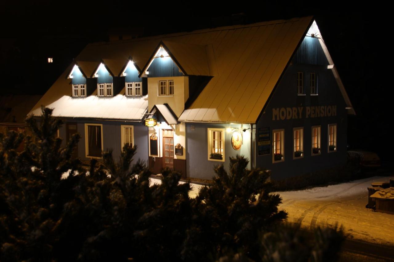 Modry Pension Rokytnice Rokytnice nad Jizerou Bagian luar foto