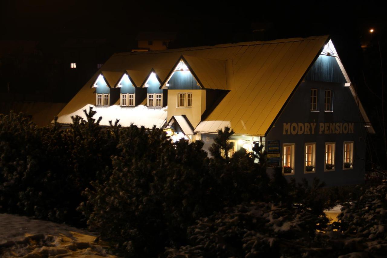Modry Pension Rokytnice Rokytnice nad Jizerou Bagian luar foto